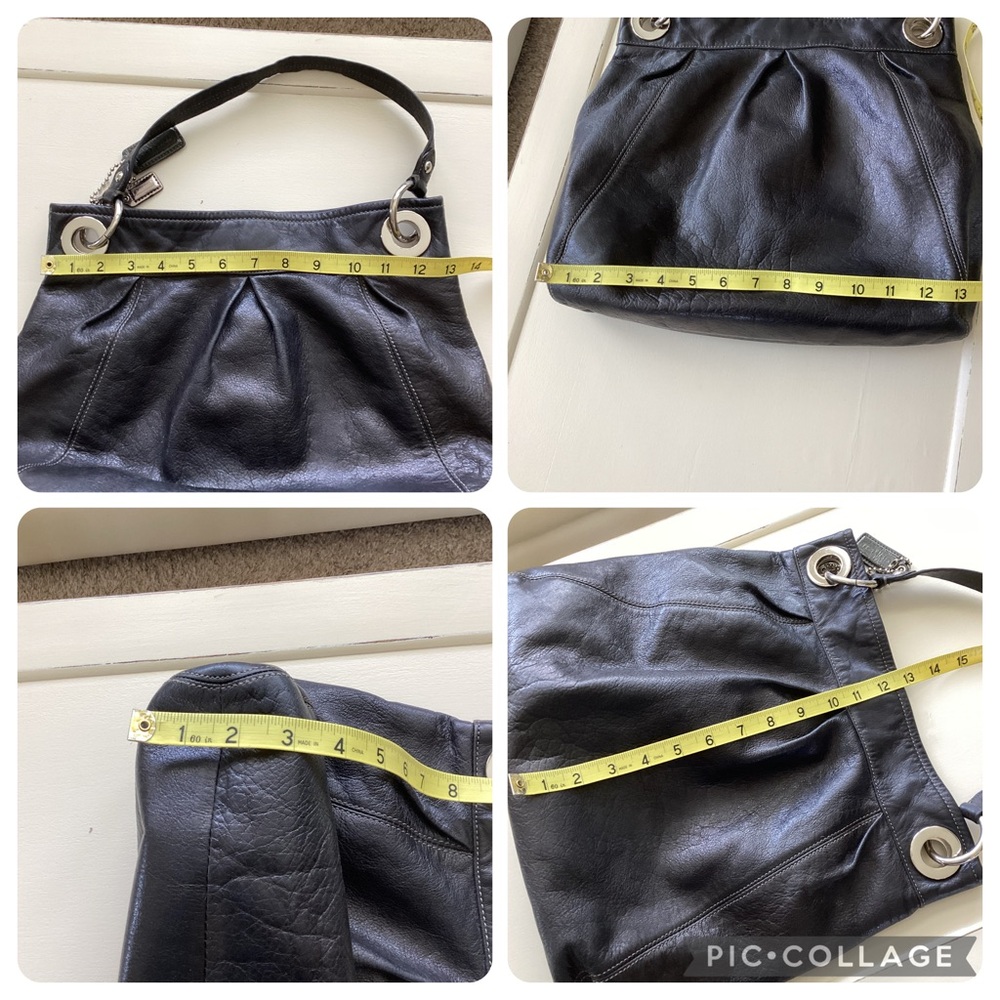 Coach Madison Vintage Large Leather Hippie Bag 🌹 - Picture 11 of 15